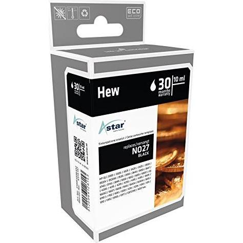 Astar, Druckerpatrone, AS15197 - Tinte auf Pigmentbasis - Schwarz - HP - HP DJ ( 3300 / 3320 / 3325 / 3 (BK)