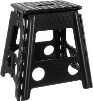 Produktbild Malatec Klapphocker schwarz und weiss 39cm