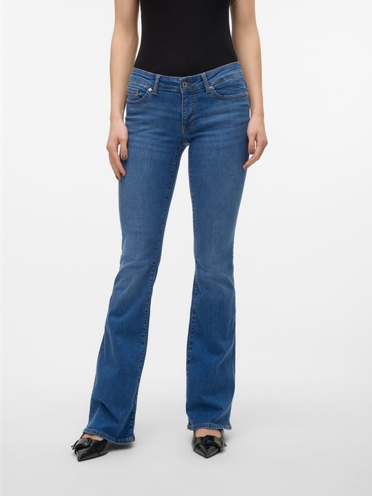 Produktbild Vero Moda VMSIGI Niedrige Taille Ausgestellt Jeans Ausgestellt (30)