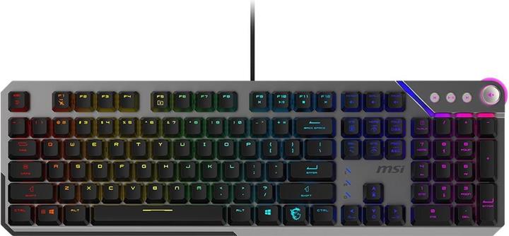 Actual product image MSI STRIKE 600 Silent Gaming Keyboard, wired (DE, Cable)