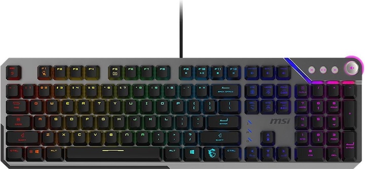 Image du produit MSI Clavier de jeu silencieux STRIKE 600, filaire (DE, Filaire)