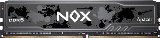Apacer Kit Barrettes mémoire 32Go (2x16Go) DIMM DDR5 Nox 6000MHz (Noir) (2 x 16GB, 6000 MHz, DDR5-RAM, DIMM)