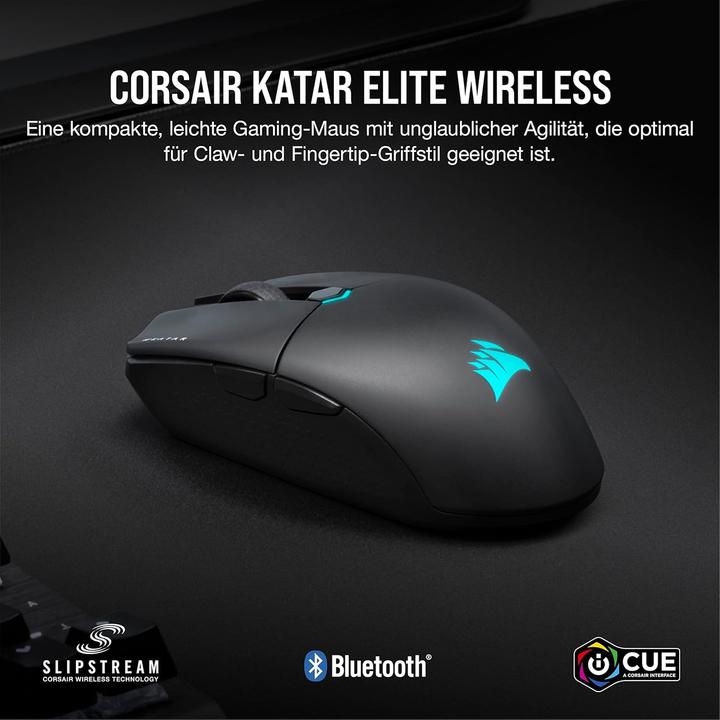 Actual product image Corsair Katar Elite (Cable, Wireless)