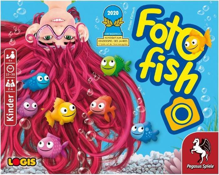 Actual product image Pegasus Photo Fish (German, 2 - 4 Players)