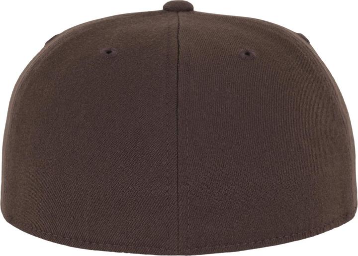 Actual product image Yupoong Flexfit Unisex Premium 210 Fitted Flat Peak Cap (S, M)