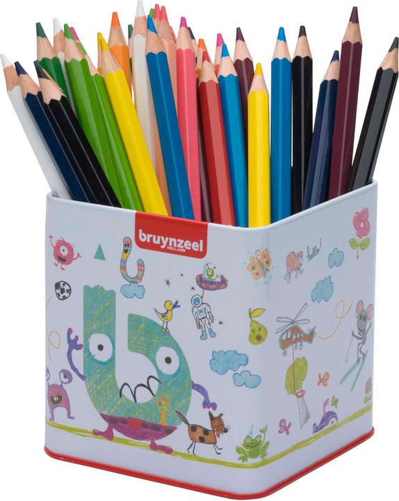 Produktbild Bruynzeel Mega Buntstifte Dose mit 48 Farben (Mehrfarbig)