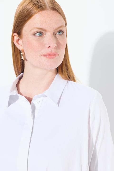 Produktbild Ulla Popken Bluse, Godet-Einsätze, A-Linie, 3/4-Arm (60)