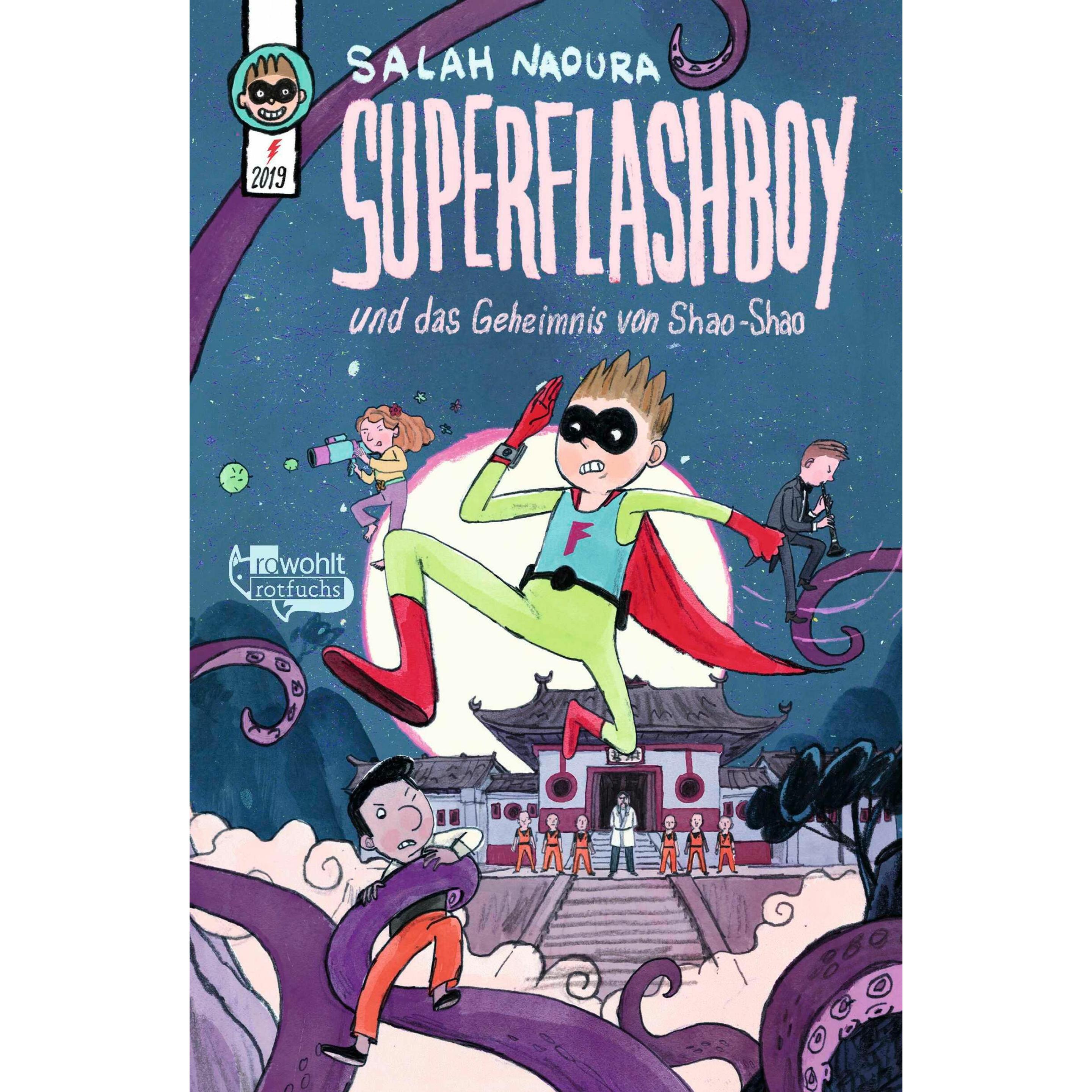 Superflashboy und das Geheimnis von Shao-Shao, Kinderbücher von Salah Naoura