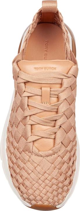 Produktbild Tory Burch blush woven fabric trainer sneakers (36)