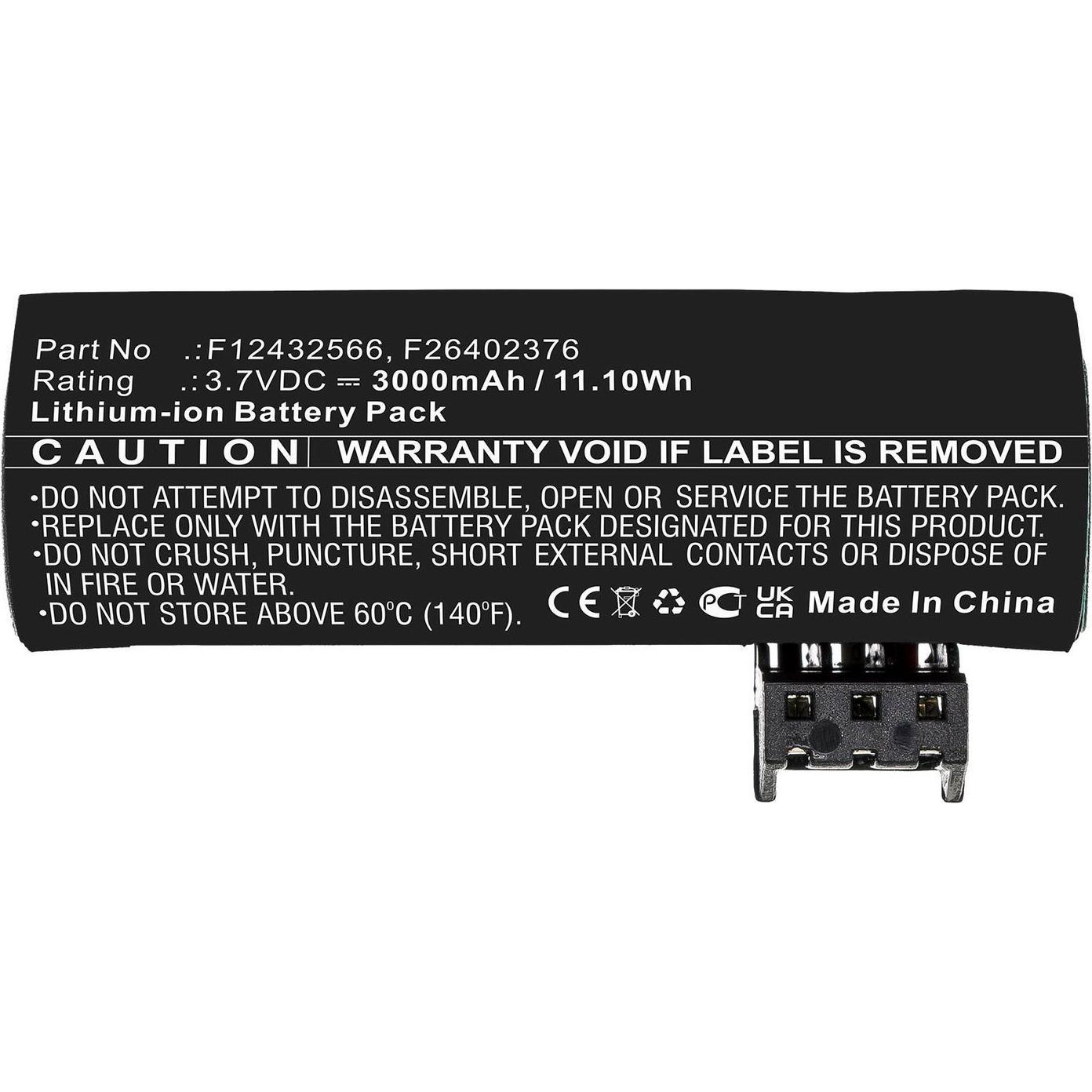 CoreParts Battery for Ingenico Payment, Drucker Zubehör