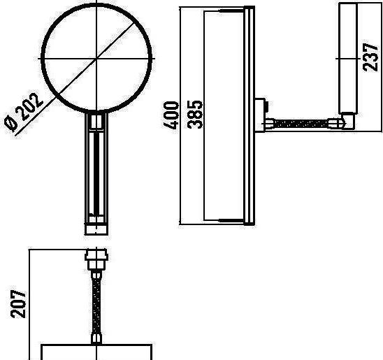 Productafbeelding Emco Cosmeticaspiegel 3 en7-voudig chroom verstelbaar