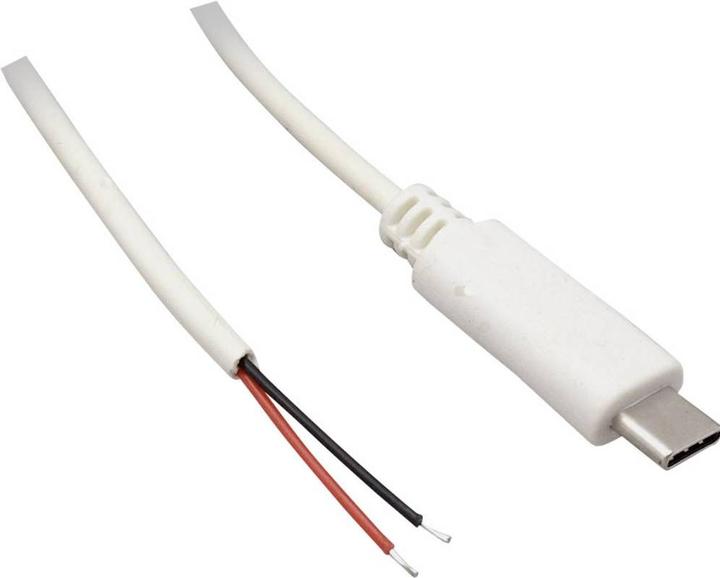 Image du produit Tru Components Connecteur USB C 3.1 avec extrémité de câble ouverte USB C 3.1 Contenu : 1 pc.