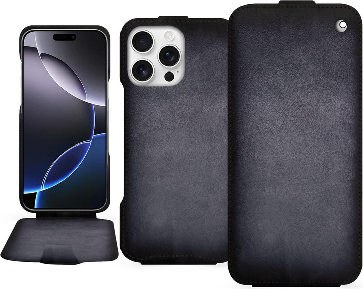 Actual product image Noreve Vertical leather shell (Apple iPhone 16 Pro Max)
