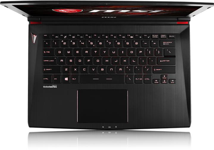 Actual product image MSI GS43VR 7RE-085CH Phantom Pro (14", Intel Core i7-7700HQ, 16 GB, 256 GB, CH)