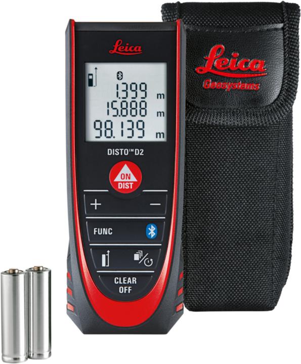 Actual product image Leica Geosystems Laser distance meter DISTO D2 (100 m, 635 nm)