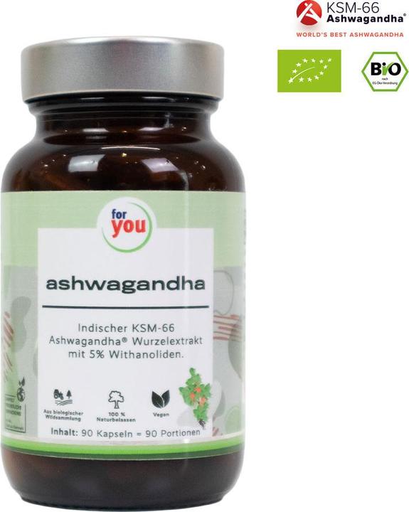 For You Ashwagandha (90 Piece, Capsules, 42.70 g)