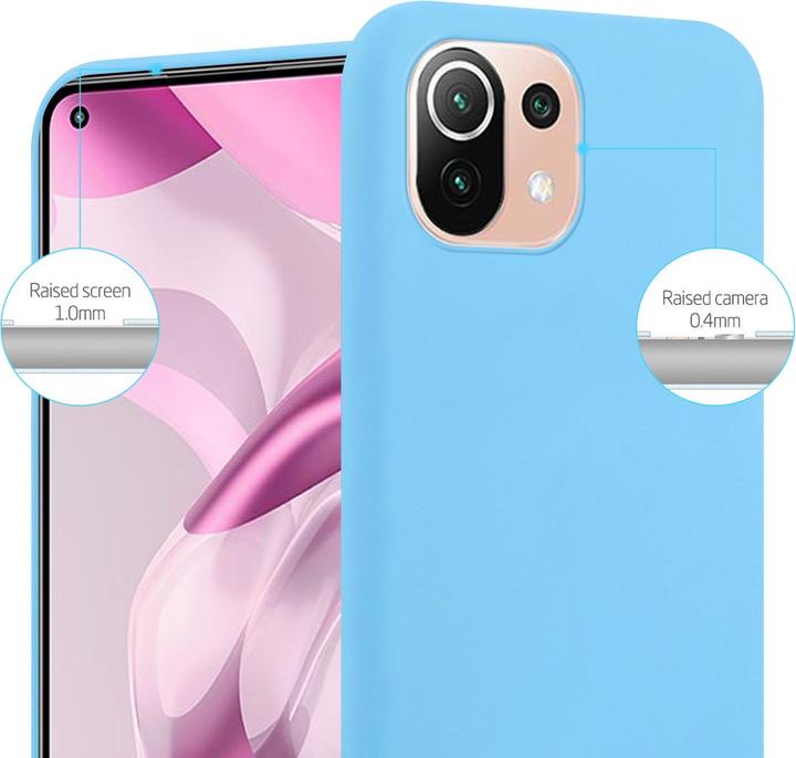 Actual product image Cadorabo TPU Candy shell (Xiaomi Mi 11 Lite, Xiaomi Mi 11 Lite 5G, Xiaomi Mi 11 Lite 5G NE)