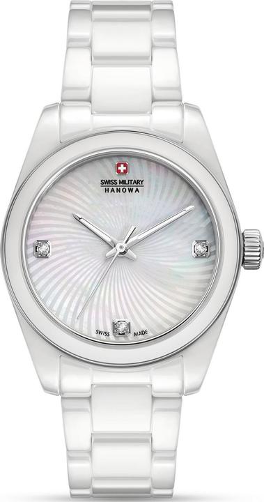 Immagine prodotto Swiss Military Hanowa Recluta svizzera Lady in ceramica (Fatto in Svizzera, 31.50 mm)