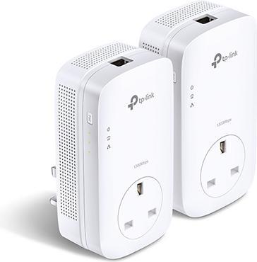 Actual product image TP-Link AV1300 Gigabit Passthrough Powerline Starter Kit (1200 Mbit/s)