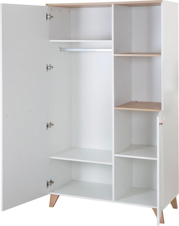 Produktbild Roba Kinderzimmerset Leon (Babybett, Kinderkleiderschrank, Wickelkommode)