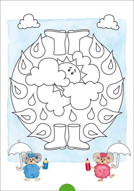 Produktbild Fragenbär - Mein bärenstarker Mandala-Block (Deutsch, 5 - 10 Jahre)
