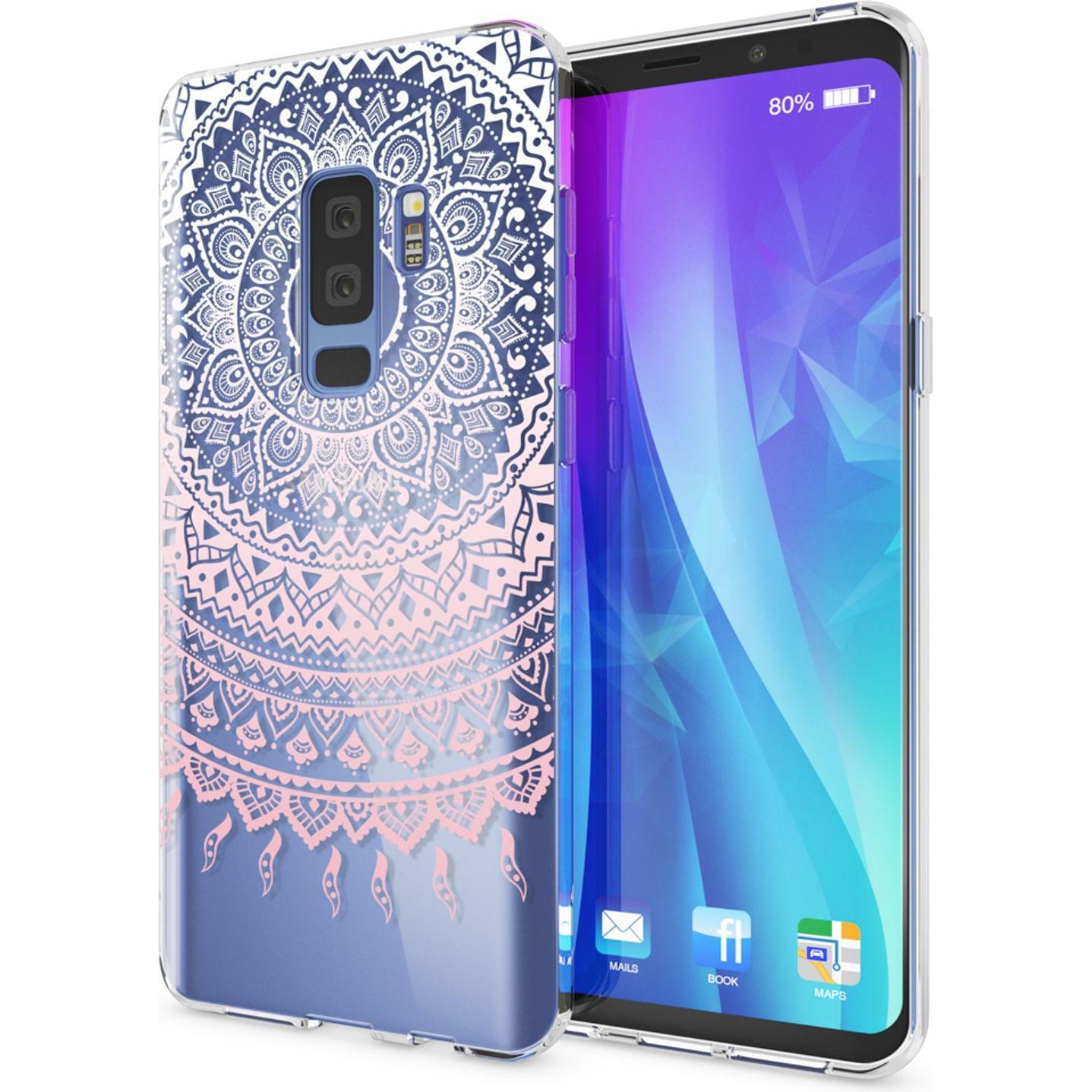 Nalia Handyhülle (Samsung Galaxy S9+), Smartphone Hülle, Mehrfarbig