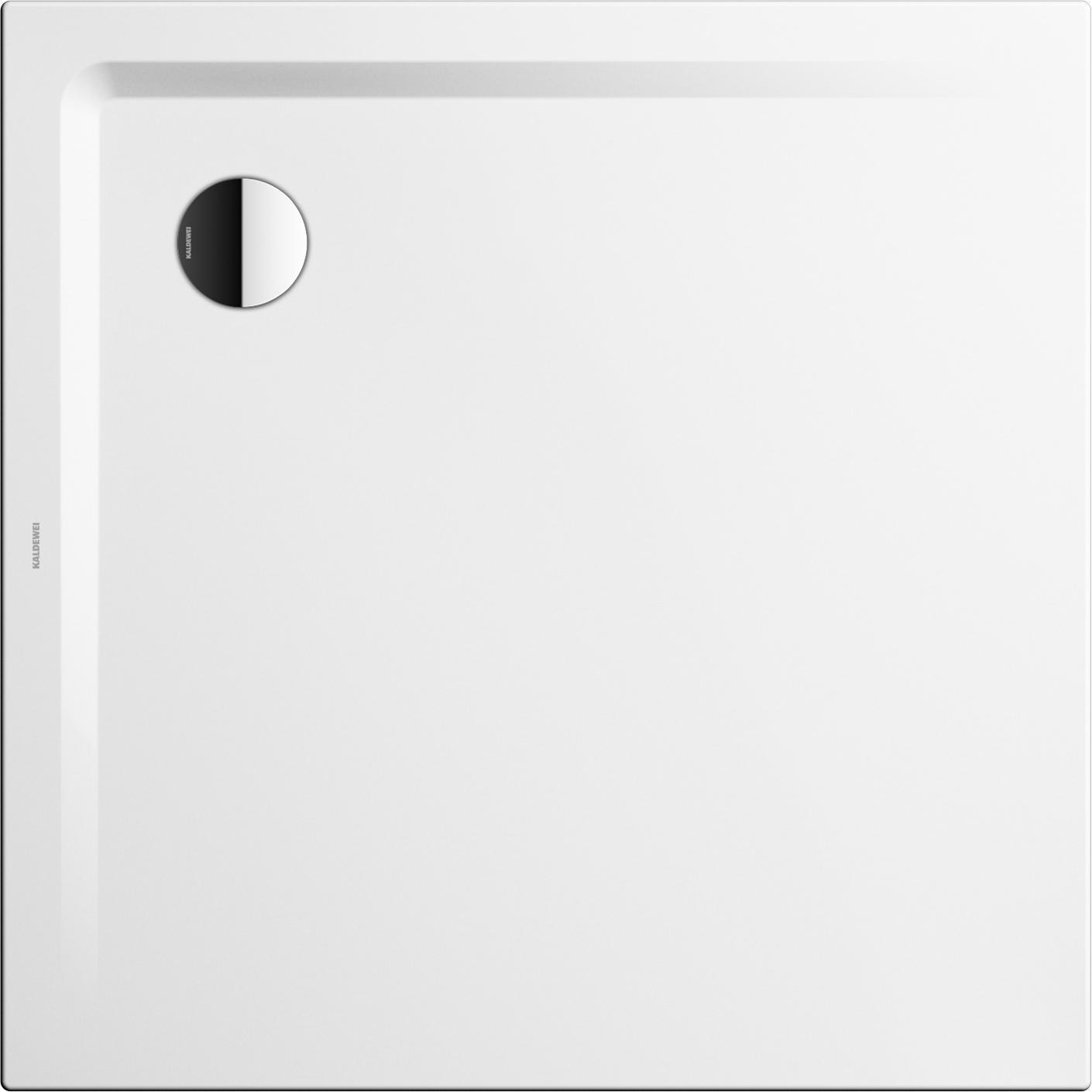 Kaldewei, Duschwanne, SUPERPLAN 1858-5, Duschwanne mit Wannenträger extraflach, 100x100cm