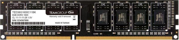 Produktbild Team Group Elite (1 x 8GB, 1600 MHz, DDR3-RAM, DIMM)