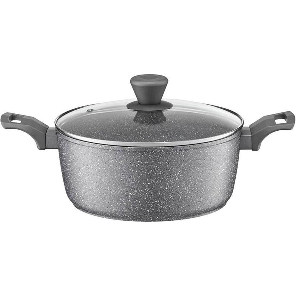 Dajar AMBITION Pot with lid SILVERSTONE 20139 5,7l, Pfanne + Kochtopf, Grau