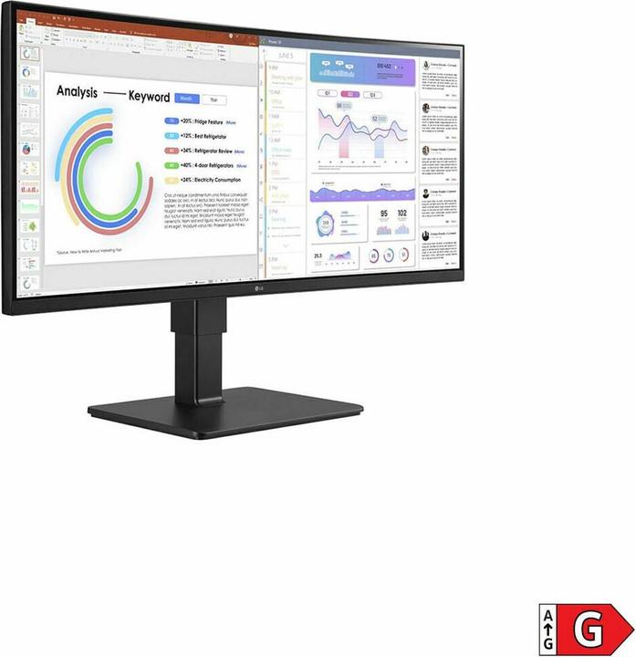 Image du produit LG UltraWide 34BQ77QC-B (3440 x 1440 pixels, 34")