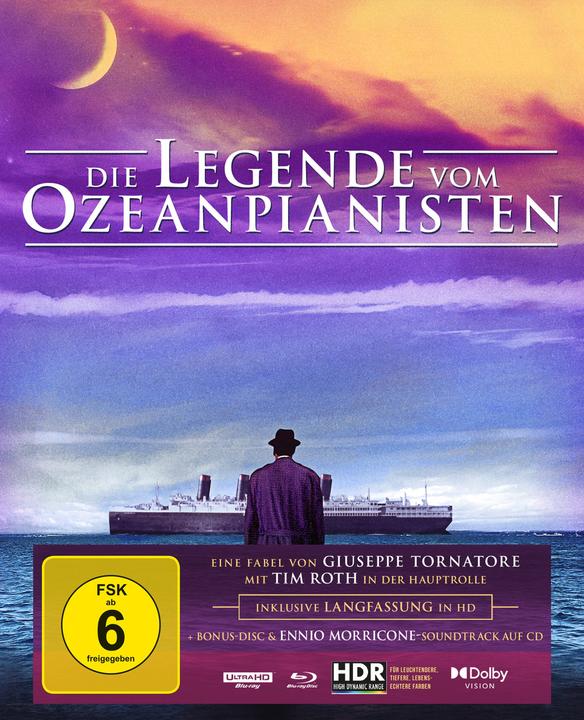 Actual product image Plaion The Legend of the Ocean Pianist (4k Blu-ray, 2025, English, German)