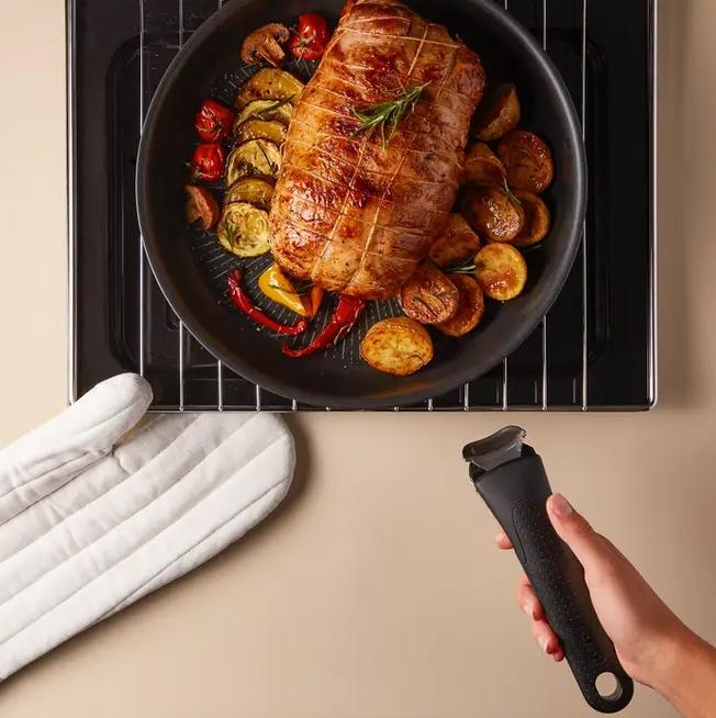 Produktbild Tefal L3971902 Topf-Set (28 cm, Wok Pfanne, Aluminium)