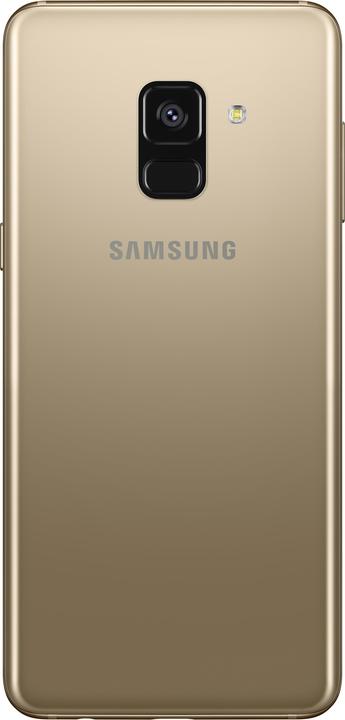 Produktbild Samsung Galaxy A8 2018 (32 GB, Gold, 5.60", Dual SIM + SD, 4G)
