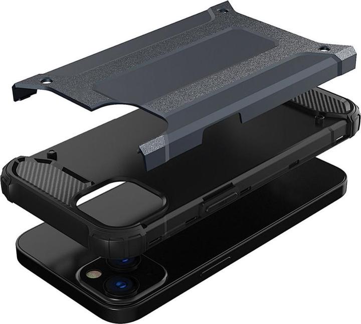 Image du produit Hurtel Hybrid Armor Case Tough Rugged Cover pour iPhone 13 mini or (Apple iPhone 13 mini)