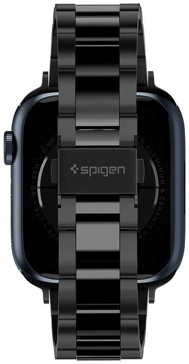 Actual product image Spigen MODERN FIT BAND Apple Watch 4 / 5 / 6 / 7 / 8 / SE (38 / 40 / 41MM) BLACK (38 mm, 40 mm, 41 mm, Stainless steel, Stainless steel)