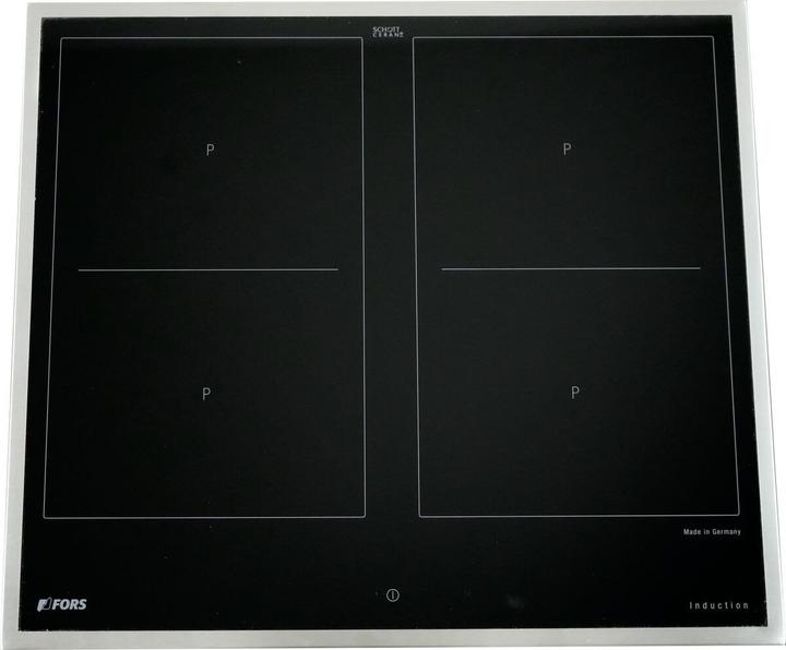 Fors Induktions-Kochfeld IKT 604 S ER Schwarz (57.40 cm, Induktionskochfeld)