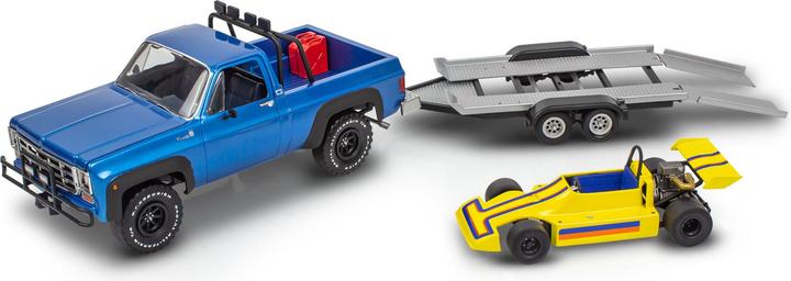 Actual product image Revell 78 Chevy 4x4 Pickup with Go-kart