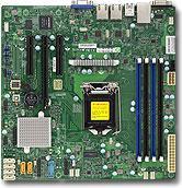Actual product image Supermicro Server MB MBD-X11SSL-F-B LGA 1151/mATX/2x1Gb bulk (LGA 1151, Intel C232, mATX)