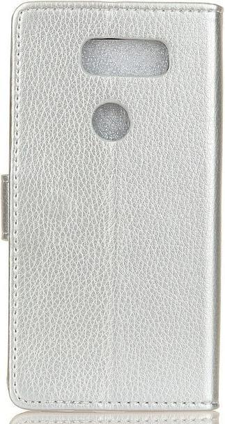 Produktbild MU Classic Litchi Leder Bookcover II Series (LG V50 ThinQ)
