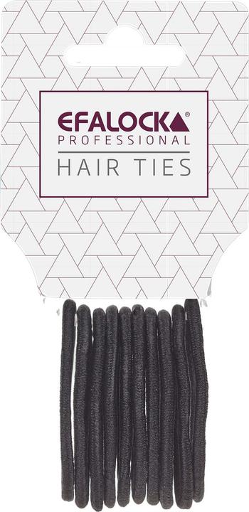 Immagine prodotto Efalock hair tie small black 10pcs (Set di cravatte per capelli)