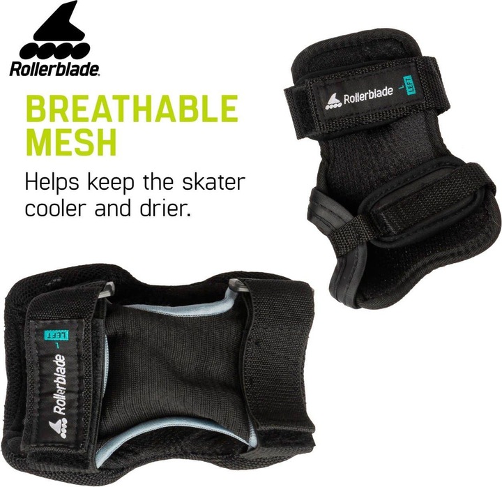 Immagine prodotto Rollerblade pattino (XXS, Protettori gomito, Protezioni per i polsi, Ginocchiera, Coppia)