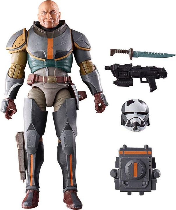 Actual product image Hasbro Star Wars: The Bad Batch Black Series figurine Wrecker (Mercenary Gear) 15 cm
