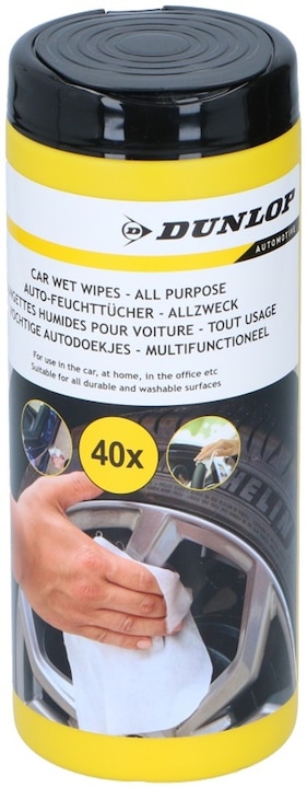Image du produit Dunlop Auto-Feuchttücher - Allzweck
