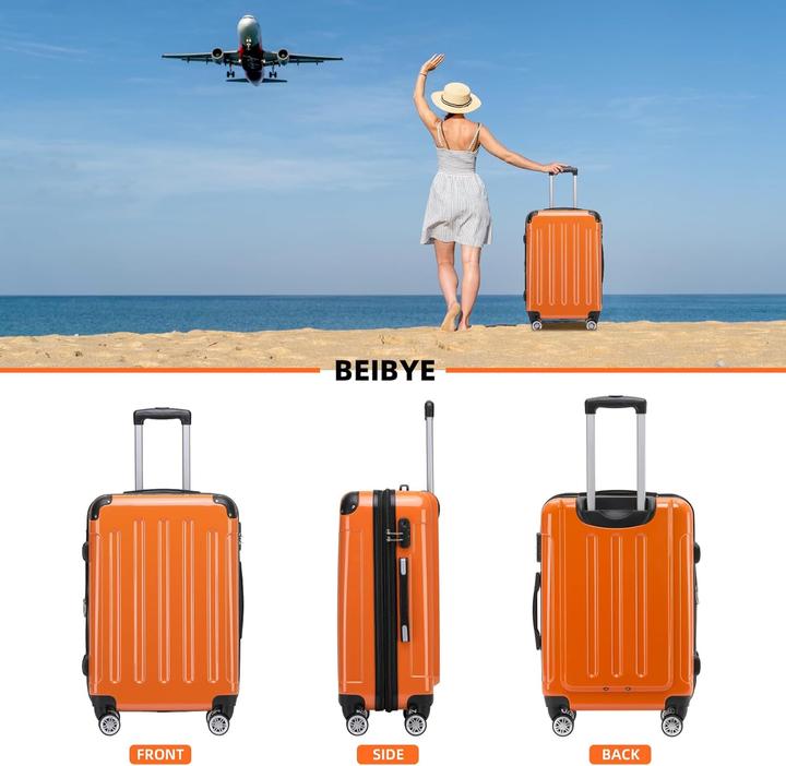 Actual product image Beibye 3-tlg. Hartschalenkoffer-Set