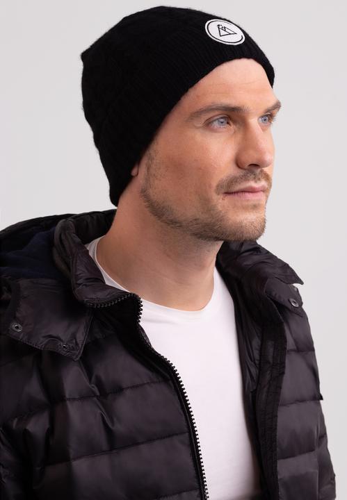 Actual product image Cash-Mere Kaschmir Zopfmuster Mütze (One size)