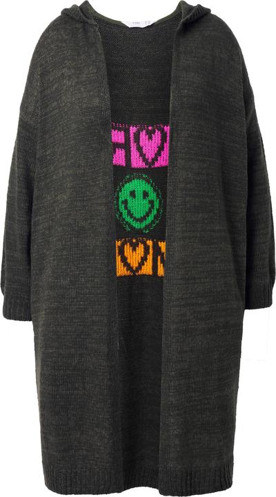 Produktbild Angel of Style Long-Strickjacke, Rücken-Schriftzug, offene Form (42, 44)