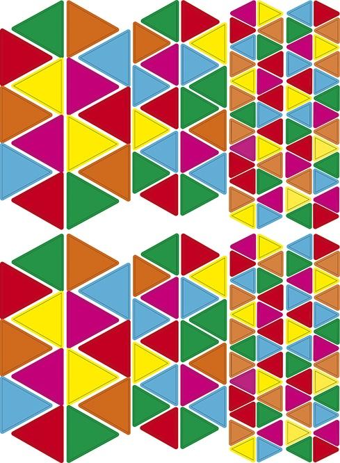 Produktbild My Mandarine Sticker, Geometrisch