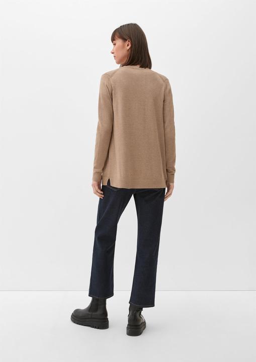 Produktbild s.Oliver Strickjacke Strickjacke aus Viskosemix (46)