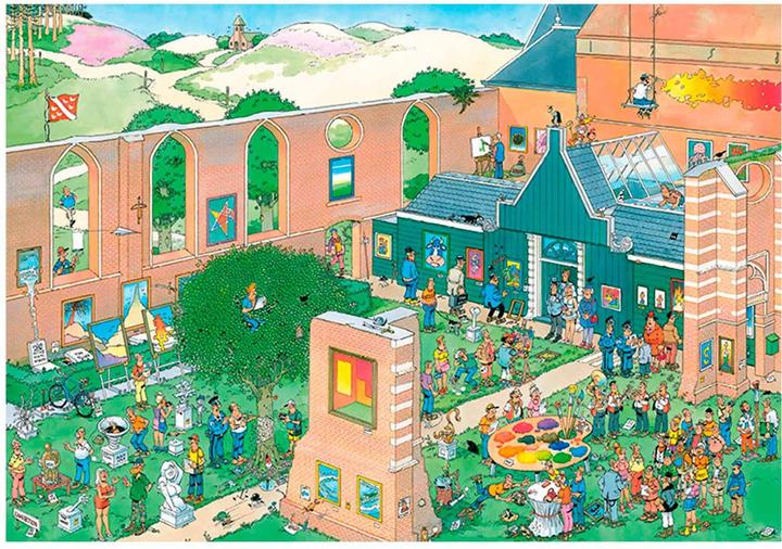 Actual product image Jumbo JvH De Art Market (2000) (2000 pieces)