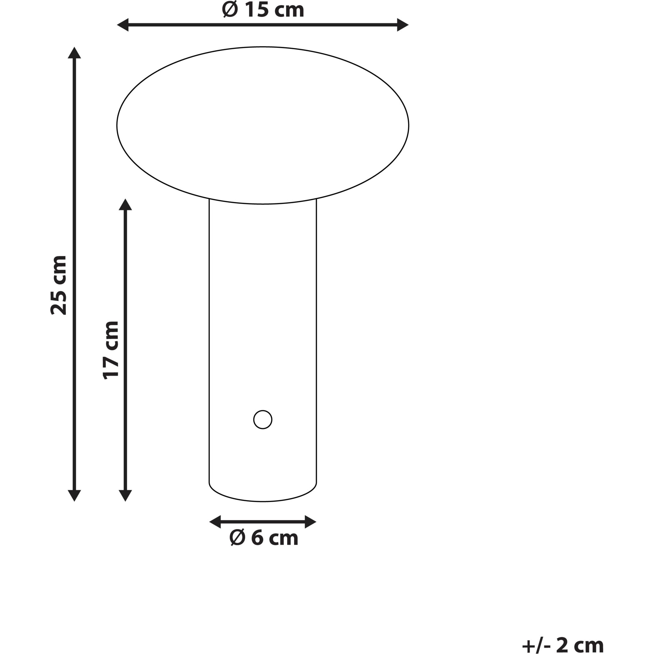Thumbnail - Beliani, Tischlampe, Buayan (100 lm)